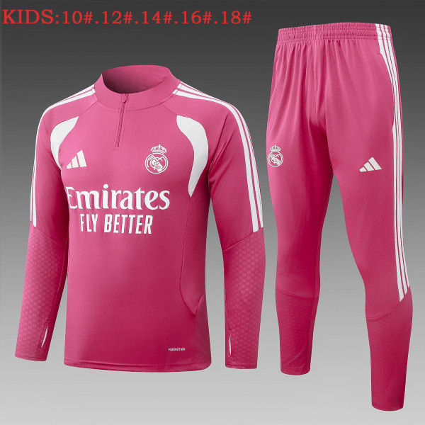 26-27 RMA High Quality Kids Half Pull Tracksuit
