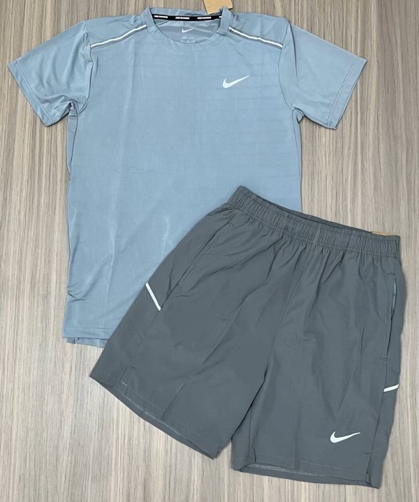 2026 NK Grey Training Short Suit