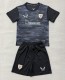 26-27 Bilbao Black GoalKeeper Kids Soccer Jersey