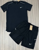 2026 NK Black Training Short Suit 2026 NK Black Training Short Suit