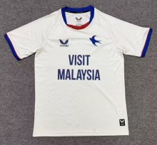 26-27 Cardiff City Away Fans Soccer Jersey