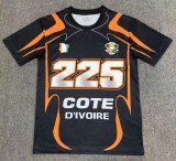 26-27 Cote d'Ivoire Black Special Edition Fans Soccer Jersey