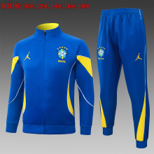 26-27  Brazil High Quality Kids Jacket Tracksuit
