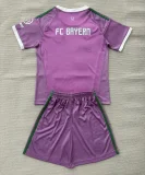 26-27 Bayern Purple Goalkeeper Adult Suit