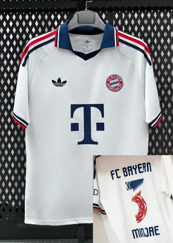 26-27 Bayern Away Print Special Edition Font Fans Soccer Jersey (印特别版字体)