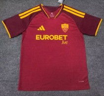 26-27 Roma Home Fans Soccer Jersey*带广告 26-27 Roma Home Fans Soccer Jersey*带广告