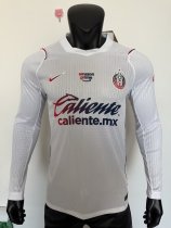 26-27 Chivas Away Long Sleeve Player Version Soccer Jersey*长袖球员 26-27 Chivas Away Long Sleeve Player Version Soccer Jersey*长袖球员