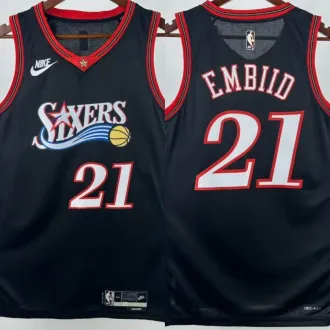 26-27 76ERS BLAZERS Top Quality Hot Pressing NBA Jersey