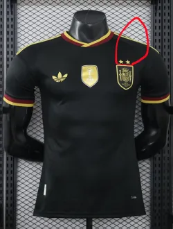 26-27 Spain Black Special Edition Player Version Soccer Jersey (With 2 Star)*两颗星