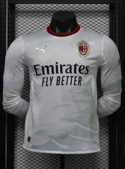 26-27 ACM Away Long Sleeve Player Version Soccer Jersey*长袖球员