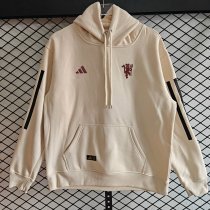 26-27 Man Utd Light beige Hoody 米白(加绒) 26-27 Man Utd Light beige Hoody 米白(加绒)