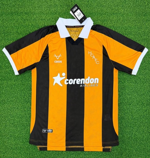 26-27 Hull City Home Fans Soccer Jersey*带广告