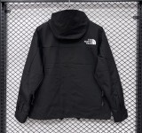 2026 TNF Black New Pattern Embroidered Windbreaker