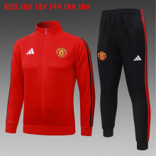 26-27 Man Utd High Quality Kids Jacket Tracksuit