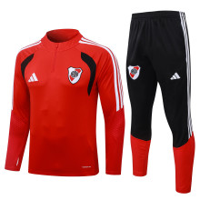 26-27 River Plate High Quality Half Pull Tracksuit