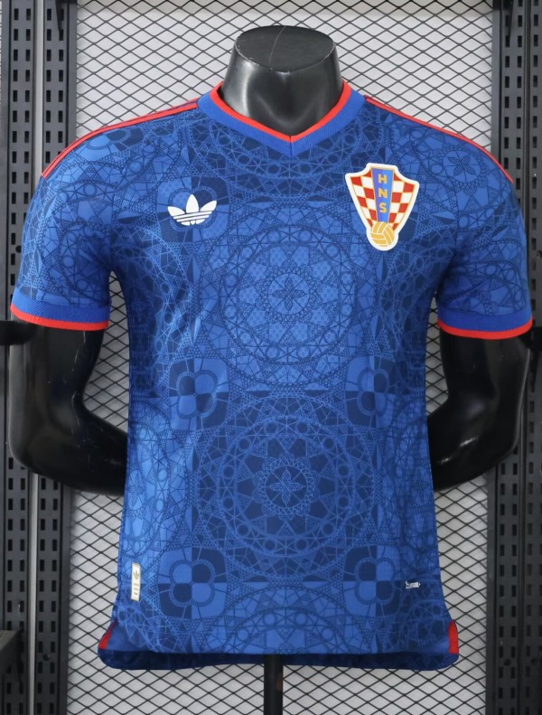 26-27 Croatia Away Player Version Soccer Jersey