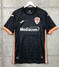 26-27 Fiorentina Black 100th Anniversary Edition Fans Soccer Jersey