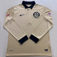 2011-2012 Club America 95 Anniversary Long Sleeve Retro Soccer Jersey