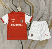 26-27 Braga Home Kids Soccer Jersey