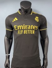 26-27 RMA Black Special Edition Player Version Soccer Jersey