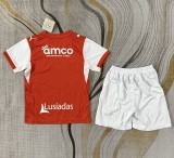 26-27 Braga Home Kids Soccer Jersey