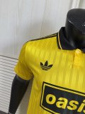 2025 AD Oasis Joint Edition #25 Yellow Player Version Polo Short Sleeve