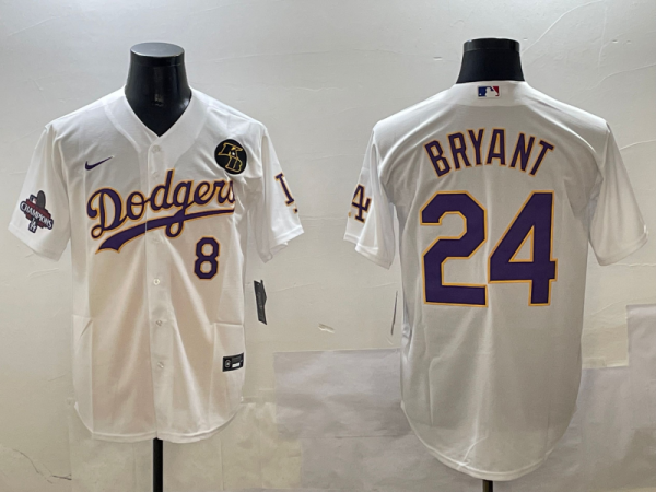 2025 MLB Los Angeles Dodgers New Pattern Jersey