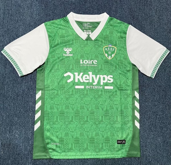 25-26 Saint Etienne Home Fans Soccer Jersey