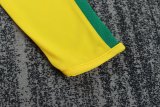 2002 Brazil Home Long sleeves Retro Kids Soccer Jersey
