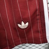 25-26 Aja× Red Casual Version Player Version Shorts Pants