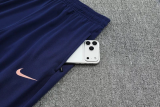 25-26 France High Quality Half Pull Tracksuit
