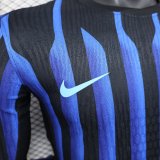 25-26 INT Home Long sleeves Player Version Soccer Jersey