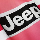 2015-2016 JUV Away Pink Retro Long Sleeve Soccer Jersey
