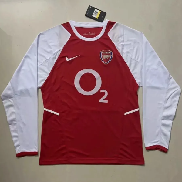 2002-2004 ARS Home Long Sleeve Retro Soccer Jersey