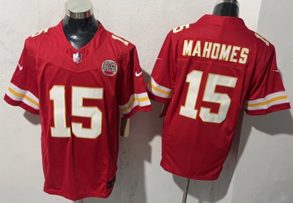 2025 NFL Kansas City Chiefs New Pattern Jersey