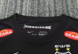 2013 Santos FC Away Long sleeves Kids Retro Soccer Jersey