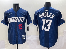2025 MLB Detroit Tigers New Pattern Jersey