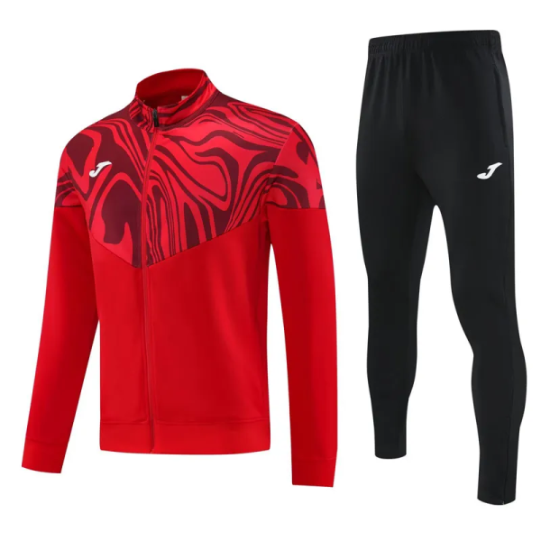 2025 JOM Red Jacket Tracksuit