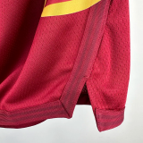 23-24 Cleveland Cavaliers Red Away Top Quality NBA Pants