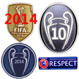 2014-2015 RMA Third Player Version Long Sleeve Retro Soccer Jersey 长袖球员