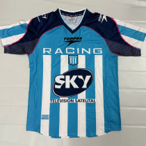 2001-2002 Racing Club Home Retro Soccer Jersey 2001-2002 Racing Club Home Retro Soccer Jersey