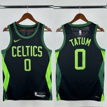 24-25 CELTICS TATUM #0 Black City Edition Top Quality Hot Pressing NBA Jersey 24-25 CELTICS TATUM #0 Black City Edition Top Quality Hot Pressing NBA Jersey