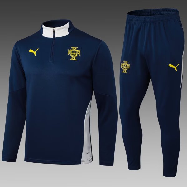 25-26 Portugal High Quality Half Pull Tracksuit