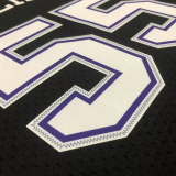 2001 Kings WILLIAMS #55 Black Retro Top Quality Hot Pressing NBA Jersey