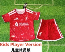 26-27 LIV Home Kids Player Version Soccer Jersey (球员童装)