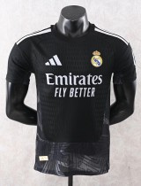 26-27 RMA Black GoalKeeper Player Version Soccer Jersey
