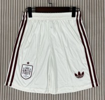 2026 Spain Away White Shorts Pants