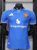 26-27 Man Utd Blue Special Edition Player Version Soccer Jersey