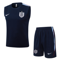 26-27 England High Quality Tank Top And Shorts Suit