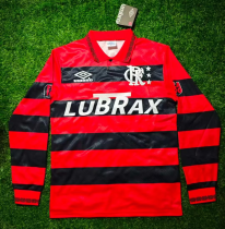 1994-1995 Flamengo Home Long Sleeves Retro Soccer Jersey